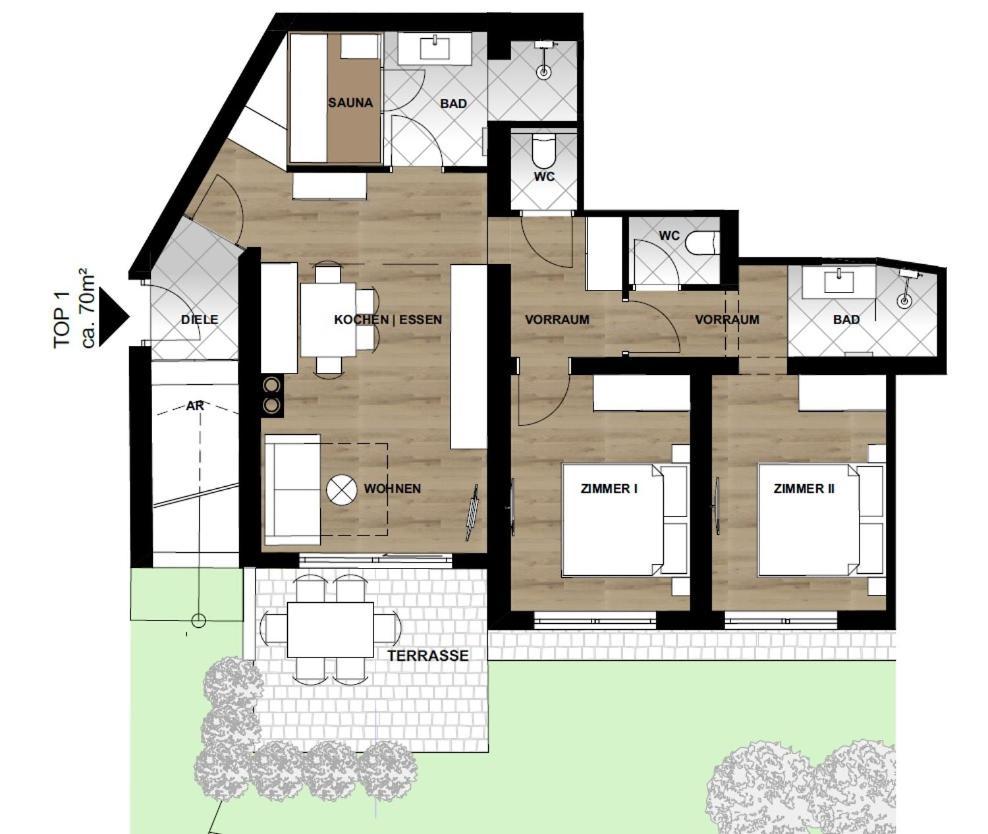 Appartement Alpenrot Sankt Johann im Pongau Exteriör bild