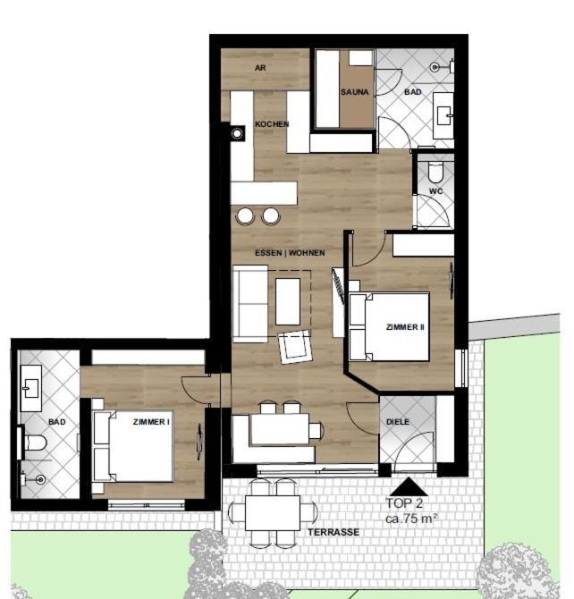 Appartement Alpenrot Sankt Johann im Pongau Exteriör bild